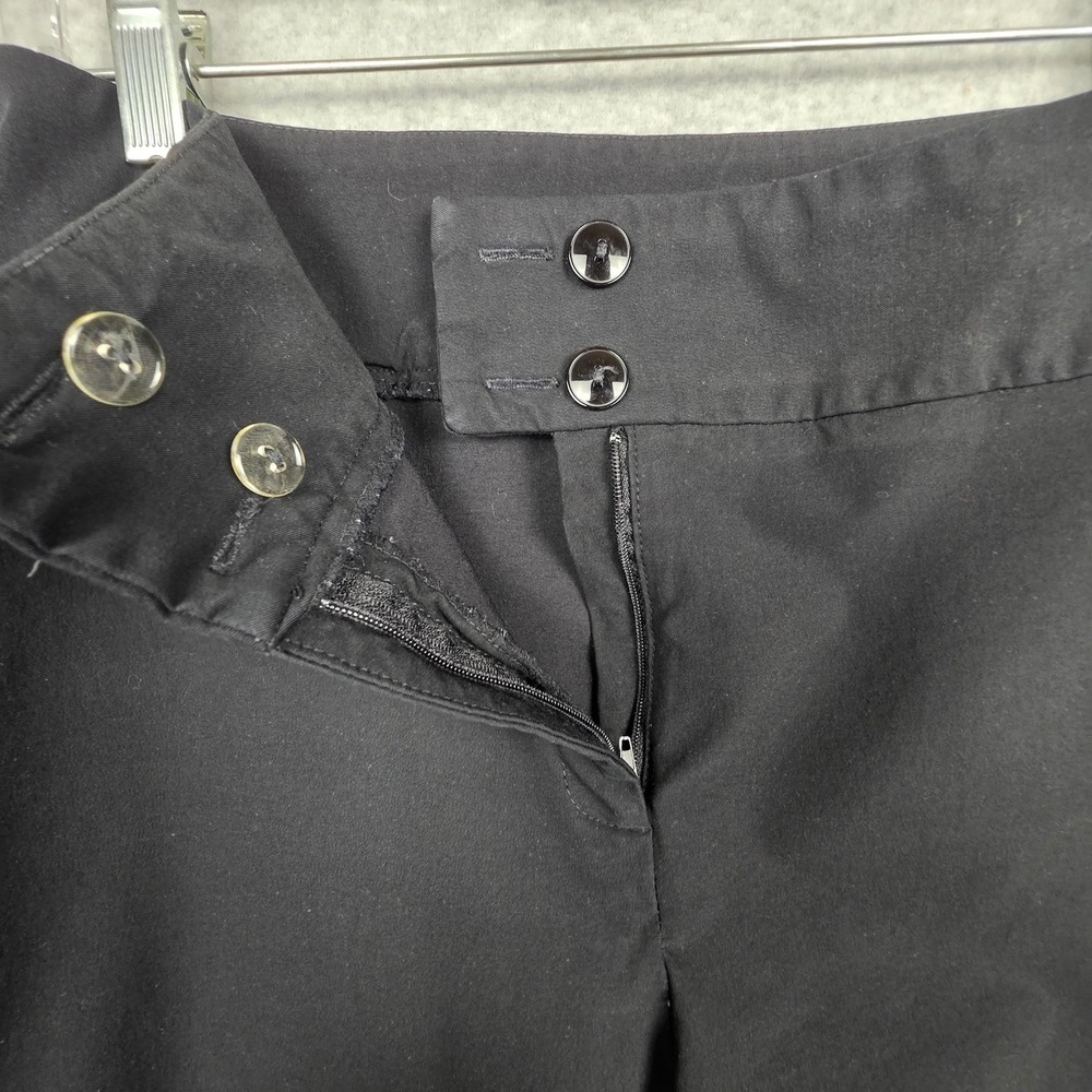 Shape FX Newport News Pants Womens 13 Black‎ Stretch Dress Career Straight Leg - Picture 6 of 13